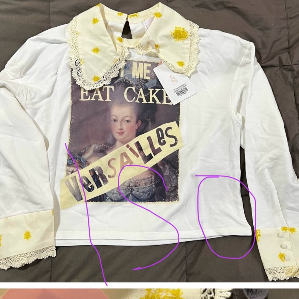 ISO Let Me Eat Cake Sweater